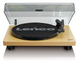 Lenco L-30WD USB - Giradiscos de correa - 33 y 45 RPM - USB - Salida RCA - Digitaliza discos - Preamplificador - Madera, único