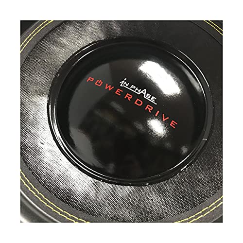 In Phase Audio Power Drive PD15 - Subwoofer de 3000 vatios y 38.1 cm