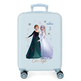 Disney Seek Courage, Maleta De Cabina Niñas, Azul (Blue), 34 X55 X 20 Cm