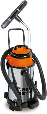 Beta 1873 30 - Aspirador 30 litros para sólidos y líquidos de acero inoxidable