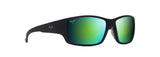 Maui Jim Local Kine Gafas, Black/Tran Green/Lt Trans Grey, 62-15-125 Unisex Adulto