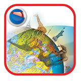 Clementoni Globo Terráqueo Interactivo, bola del mundo interactiva con sonido y App, a partir de 7 años, idioma español (55117), Multicolor