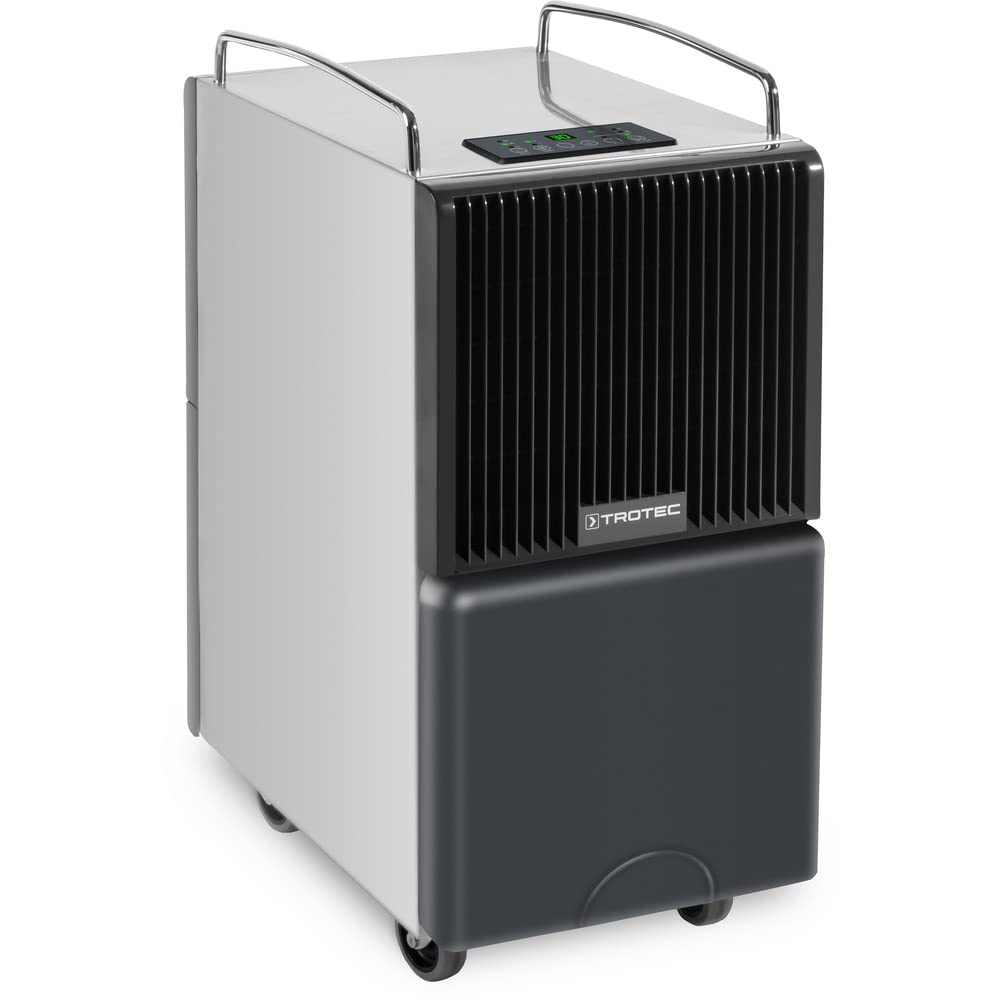 TROTEC Deshumidificador TTK 120 E, 30 L/día, Seca y Elimina los daños causados por el Agua, Secado de Ropa, Gran depósito de 8 litros