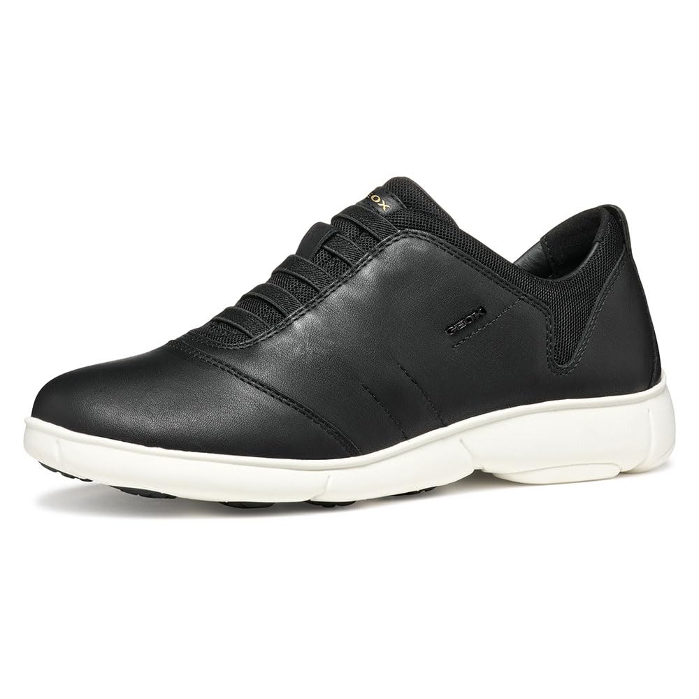 Geox D Nebula 2.0 C, Zapatillas Mujer, Black, 39 EU