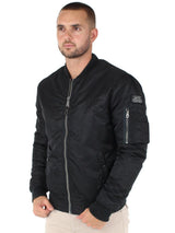 Schott NYC AIRFORCE1 Chaqueta, Black, XL para Hombre