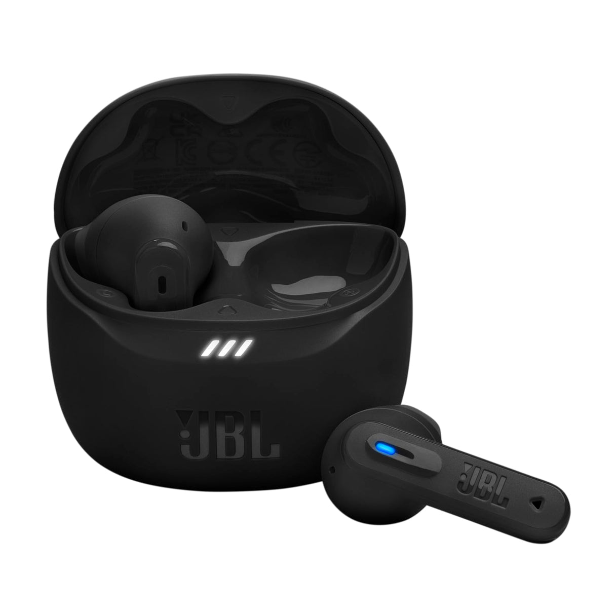 JBL Tune Flex 2, Auriculares inalámbricos Bluetooth y cancelación de Ruido. Autonomía de hasta 48 hrs, IP54 Resistentes al Agua y al Polvo, conexión multipunto, diseño ergonómico y Abierto, Negro