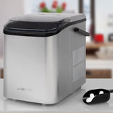 Clatronic EWB 3785 Machine à glaçon portable 12 kg/24h 105 W Noir, Argent
