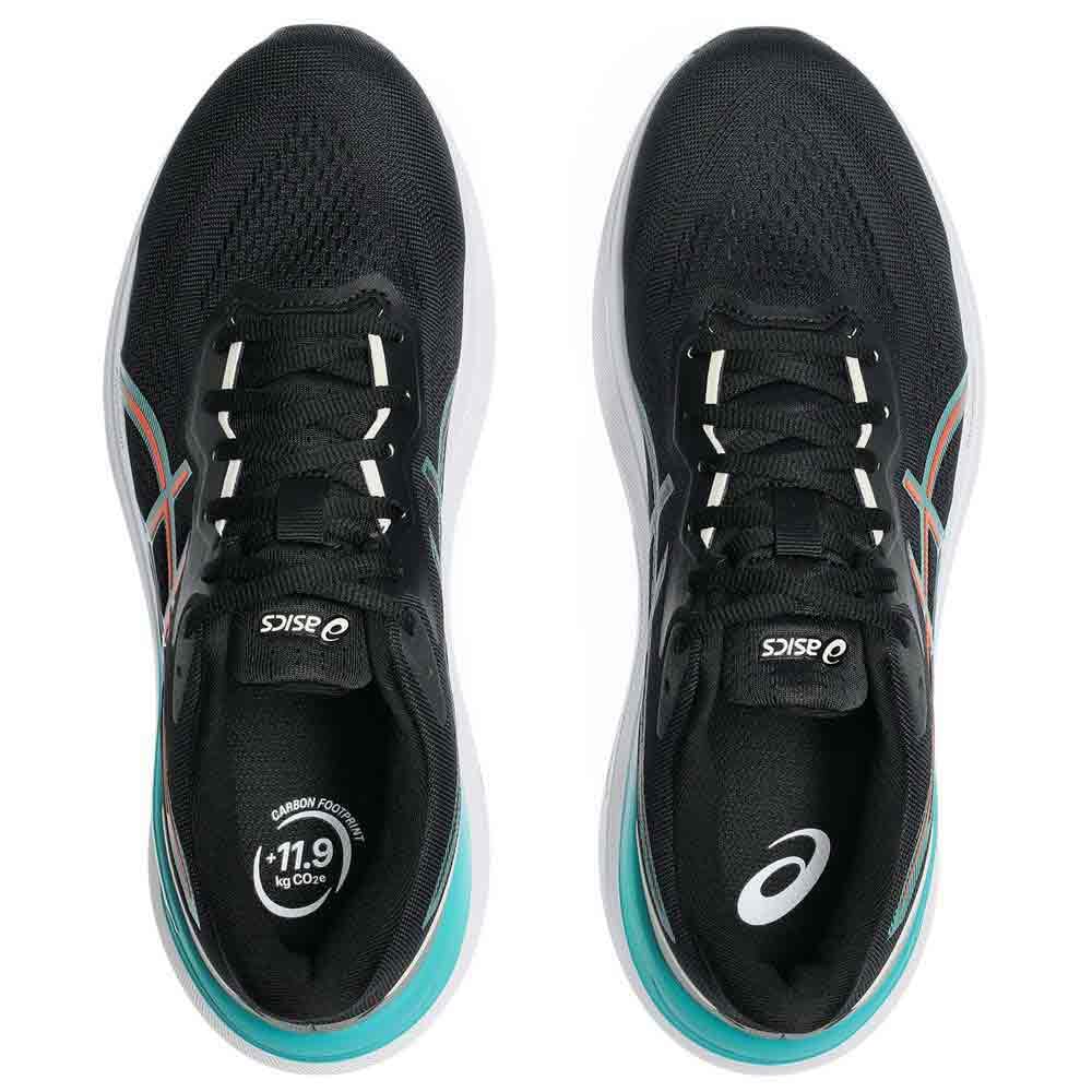 ASICS GT-1000 13, Sneaker Hombre, Negro/Verde Azul Marino Ondulado, 42 EU
