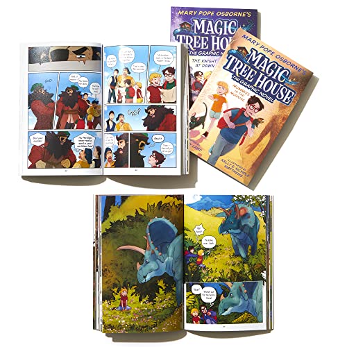 Magic Tree House Graphic Novel Starter Set: (A Graphic Novel Boxed Set) (Magic Tree House (R))