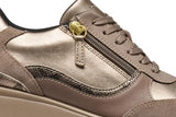 Geox D Ilde, Zapatillas Mujer, Beige, 39 EU