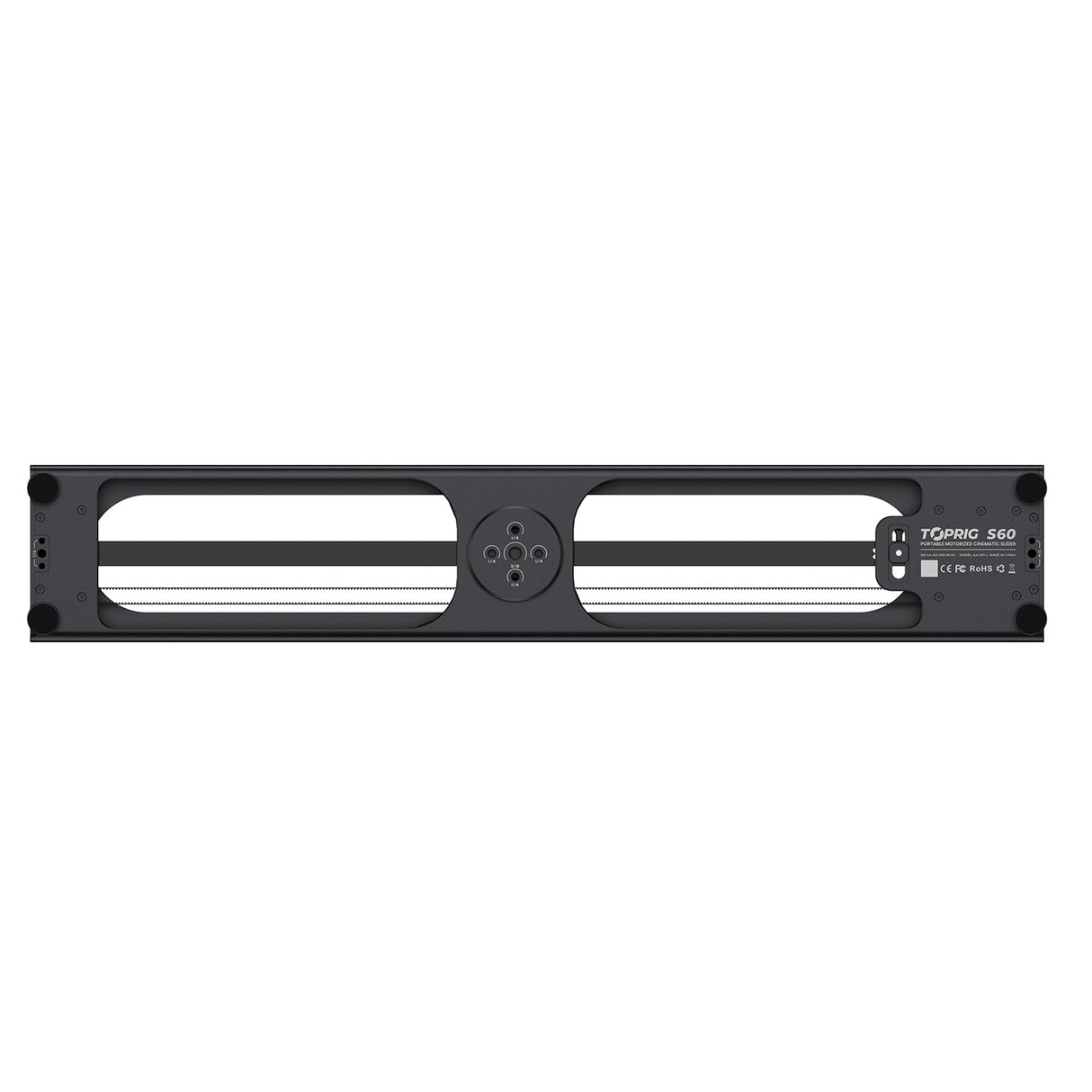 Accsoon - Vídeo de Toprig S60 - Motorized Camera Slider for Video Shooting - MAX. Load up to 2.5 kg Vertical and 4 kg Horizontal - Speed 5 cm/s - MAX Travel Distance: 425 mm