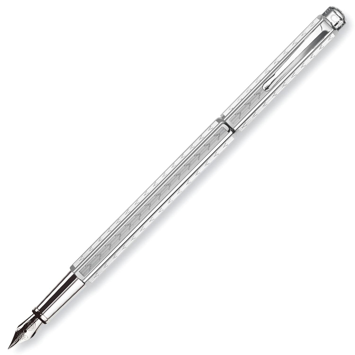 Caran d'Ache Ecridor Chevron - Pluma estilográfica (punta ancha)