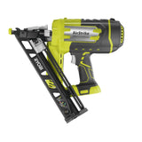 RYOBI - Clavadora de Acabado 15G Aire Comprimido 18V ONE+ - Longitud 25-64mm - Diámetro 1,8mm - Cargador 105 Clavos - Viene con 100 Clavos, 2 Puntas de Protección - Sin Bateria ni Cargador - R15GN18-0