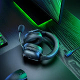 Razer BlackShark V2 HyperSpeed para PC - Auriculares para esports inalámbricos y ligeros (280 g, Micrófono HyperClear, Diafragmas TriForce de titanio de 50 mm, Bluetooth) Negro
