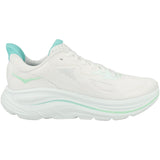 HOKA One One 1162031-WTCL Clifton 10 Mujer White/Cielo Blue EU 41 1/3