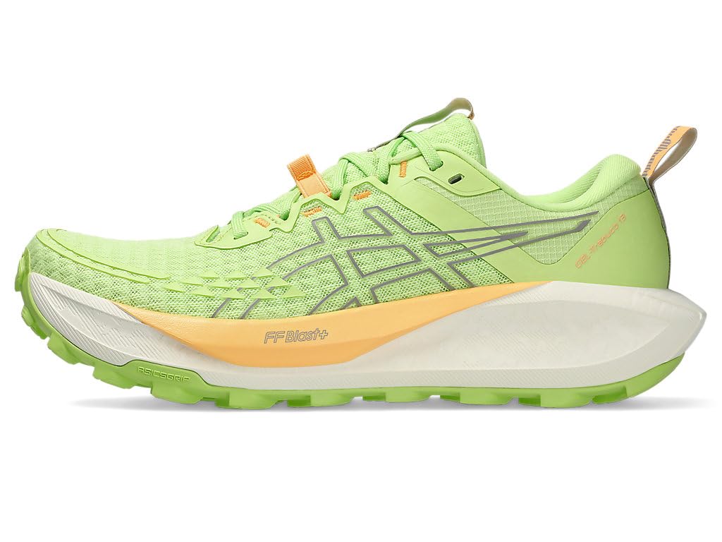 ASICS Gel-Trabuco 13, Sneaker Mujer, Lime Green Rainstorm Grey, 38 EU