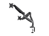 Monoprice 115525 Soporte de Escritorio Ajustable con Resorte de Gas para Monitor Dual (15 a 34 Pulgadas)