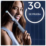 Oral-B iO 9 Cepillo de Dientes Eléctrico con Mango Recargable, 1 Cabezal, Estuche de Viaje con Cargador y Funda Magnética, Diseñado por Braun, Regalos Originales para Mujer y Hombre - Azul