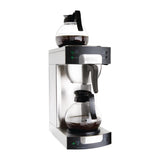 Buffalo CW305 - Cafetera con filtro, acero inoxidable/negro, capacidad de 1,7 L, 435 mm de altura, 205 mm de ancho, 205 mm de longitud