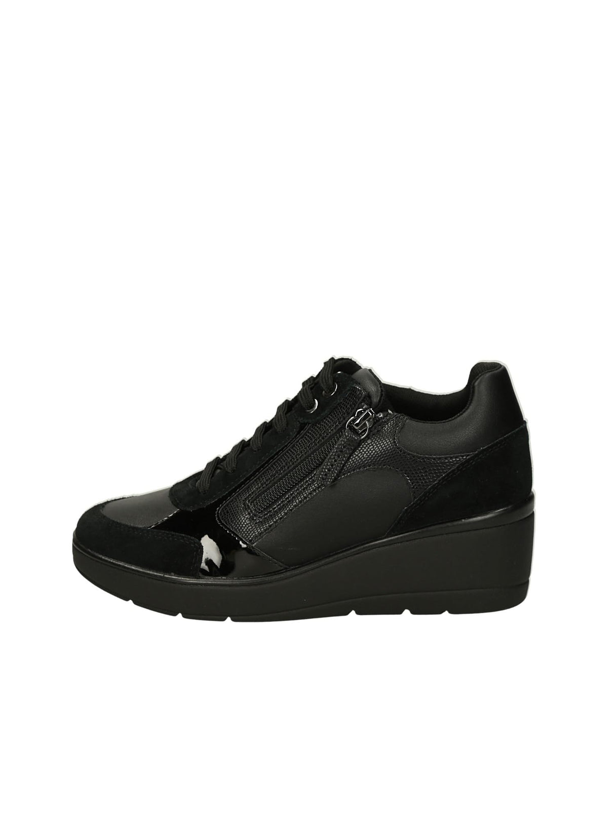 Geox D Ilde C, Zapatillas Mujer, Schwarz, 39 EU