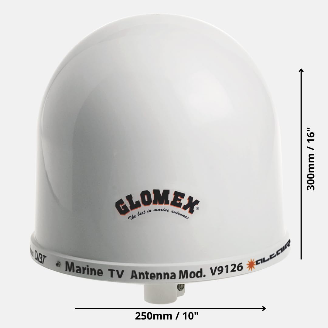 Glomex GLOV9126AGC Antena, Unisex-Adult, Multicolor