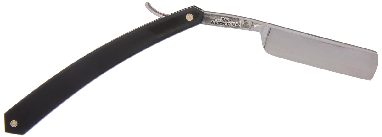 Thiers - Issard 41.58 le dandy - navaja de afeitar ahuecada (5/8, mango negro)
