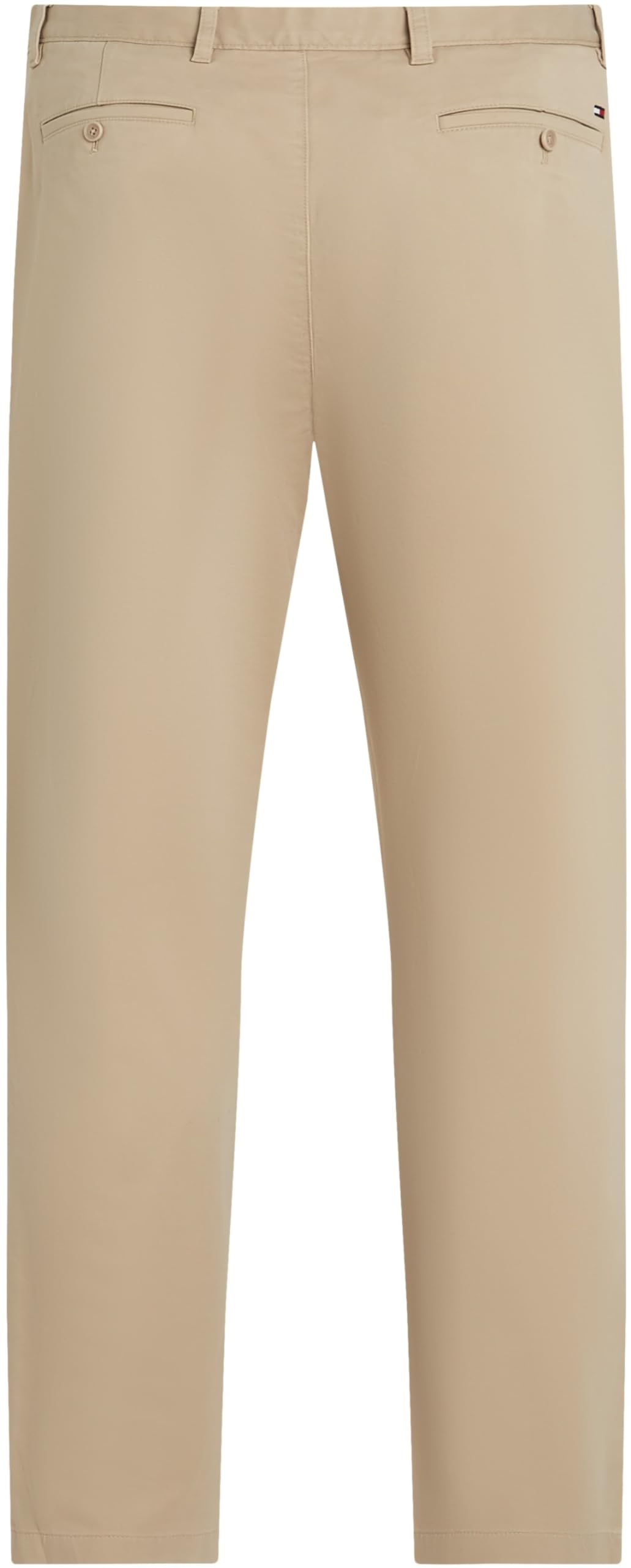 Tommy Hilfiger Pantalón Chino Hombre Tapered Fit, Beige (Batique Khaki), 32W/36L