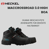 Heckel MACCROSSROAD 3.0 Botas de seguridad - Cierre BOA - Negro - Talla 45