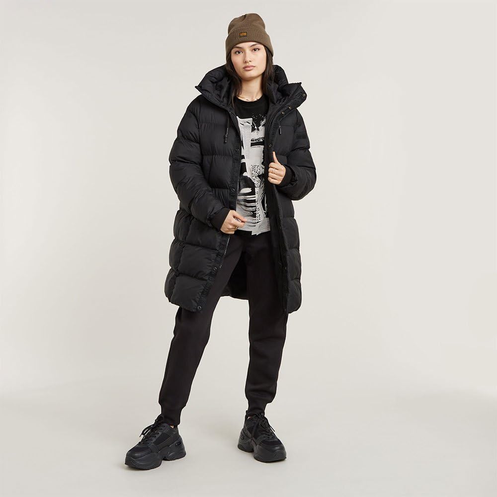 G-STAR Para Mujer Whistler Parka Puffer, Negro (dk black D25188-B958-6484), M