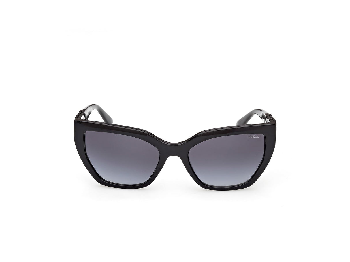 GUESS GU00264 01B Shiny Black 55/18/140 - Gafas de sol para mujer