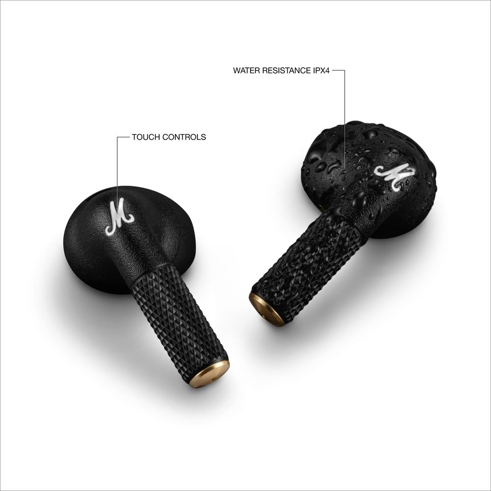 Marshall Minor IV Auriculares Inalámbricos Bluetooth, Auriculares Inalámbricos - Negro