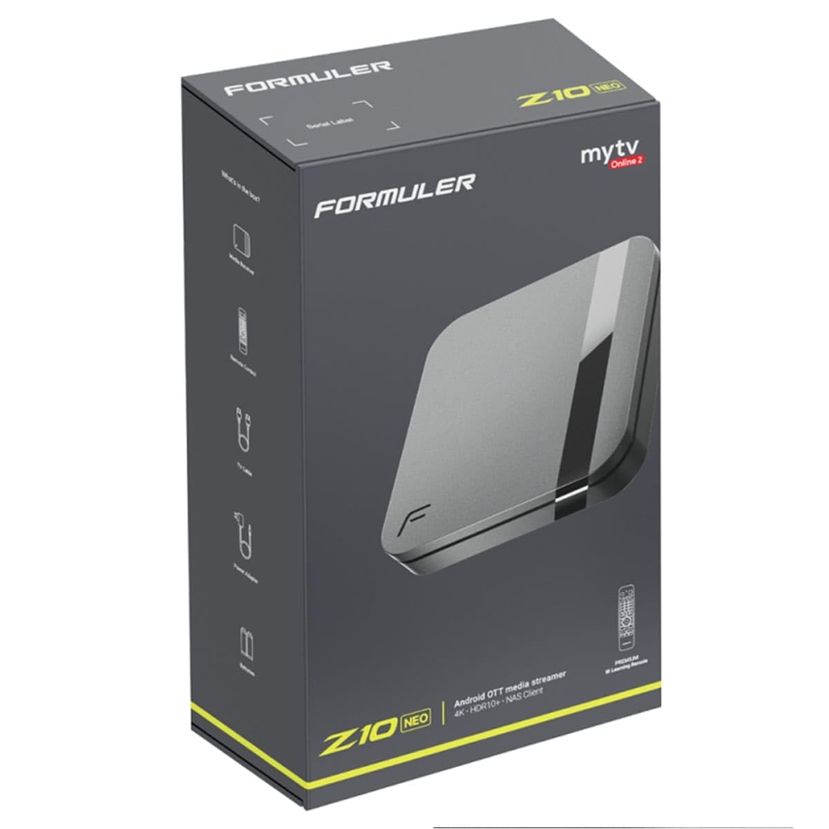 Formular Z10 Neo 2024 · 4K Android Ott Media Streamer 4K · HDR10+ · NAS Client