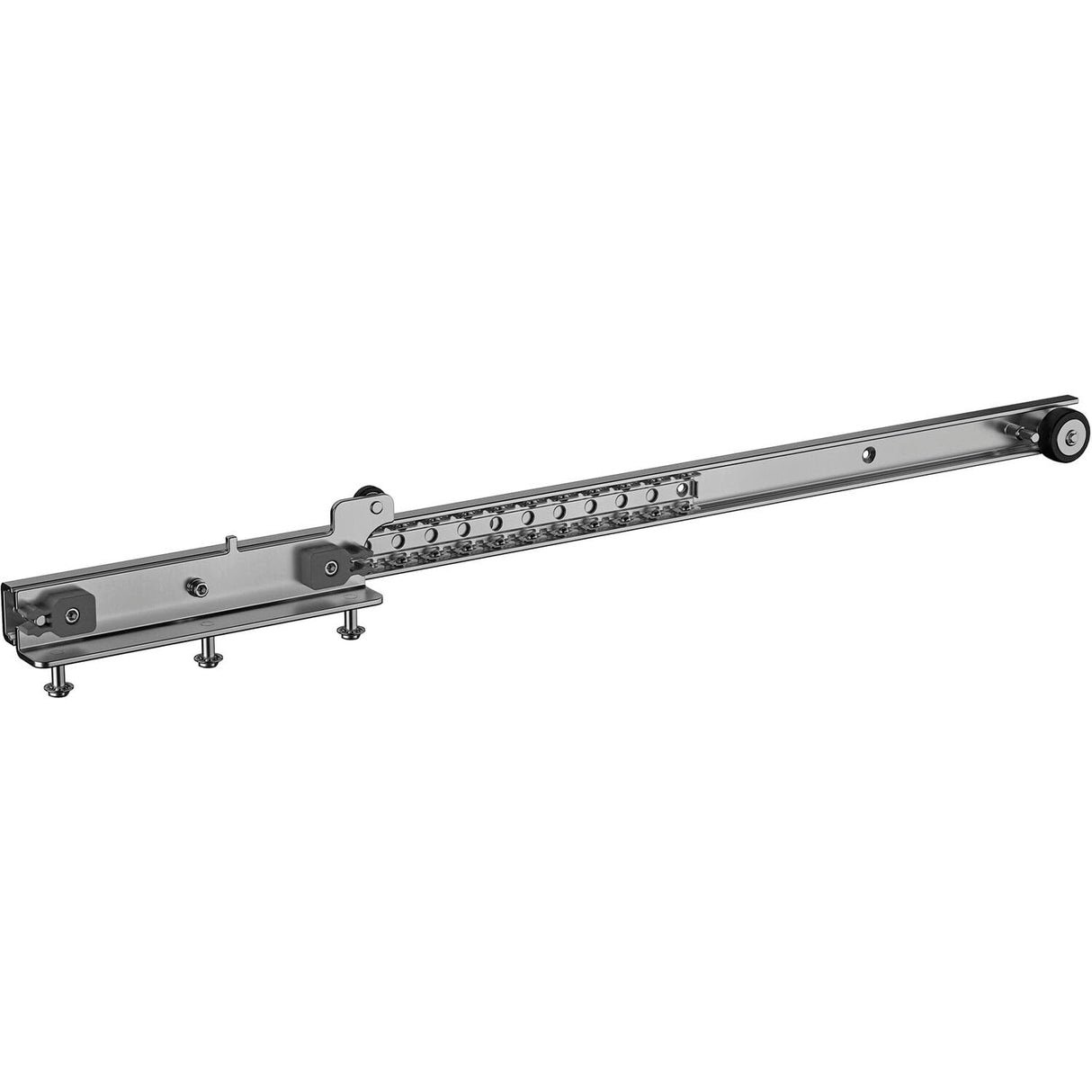 OMGE 04300/000/00/0600/00 Deslizador de encimera 600 H70 GRT, Negro