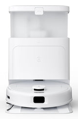 ECOVACS N30 Pro Omni aspriadora Robot con estación Vaciado, Lavada, Secado automáticos, 10 00 Pa, Cepillo antienredos ZeroTangle 2.0, Limpieza Agua Caliente 60 ℃, mopa adaptiva TruEdge, Blanco
