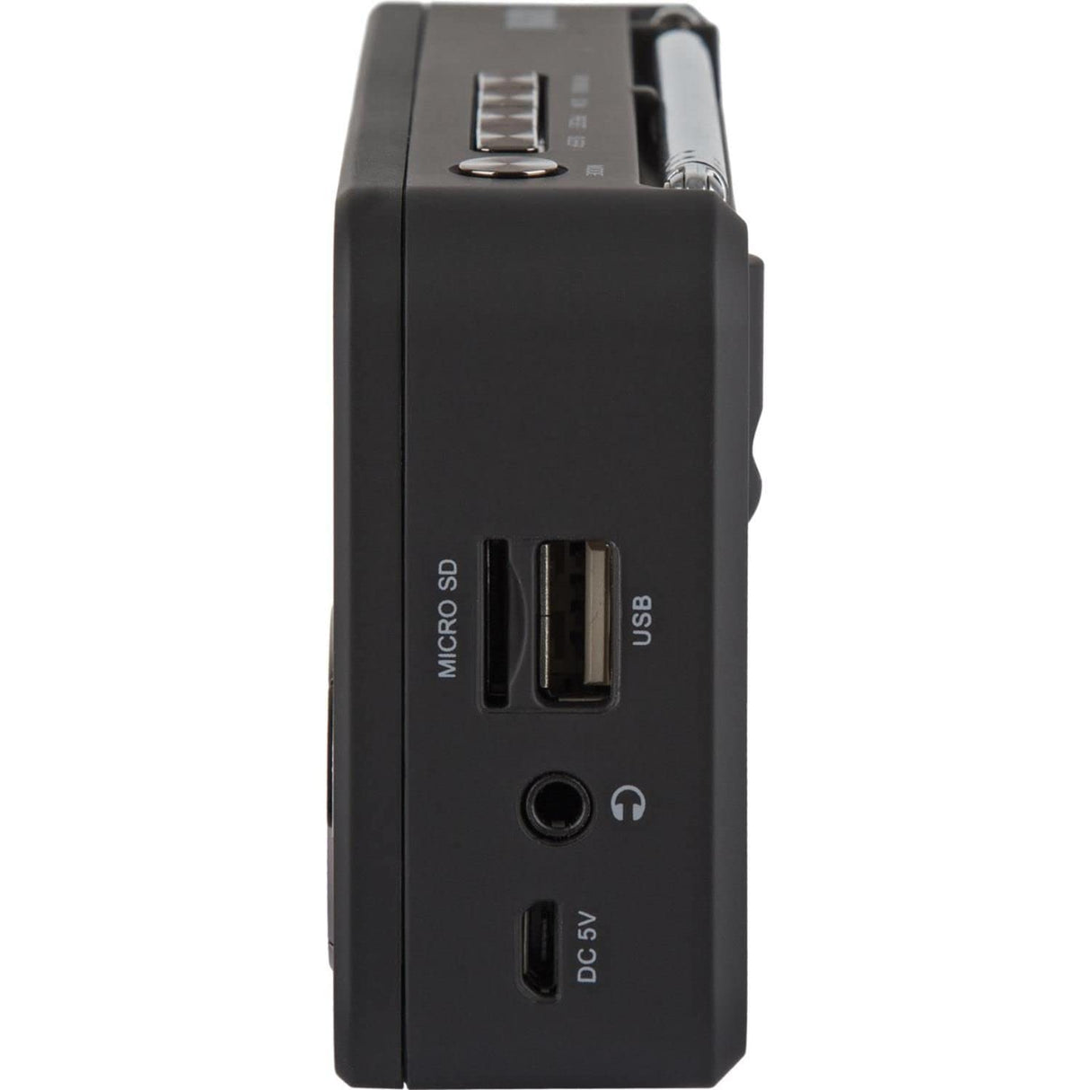 IMPERIAL DABMAN 13 (Dab+, FM, Altavoz, Pantalla, USB, MicroSD, Funcionamiento con batería, batería, pequeño, Control de Botones), Color Negro