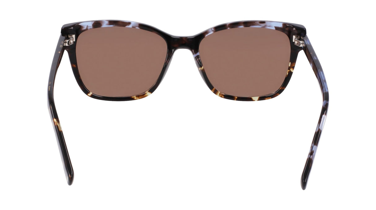 DKNY DK552S Gafas, Sky/Amber Tortoise, 55-140-17 Unisex Adulto