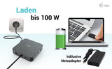 Hub USB i-Tec C31TRI4KDPDPRO100 Negro