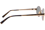SAINT LAURENT SL 692 Gafas, Gold-Gold-Green, 55 para Mujer