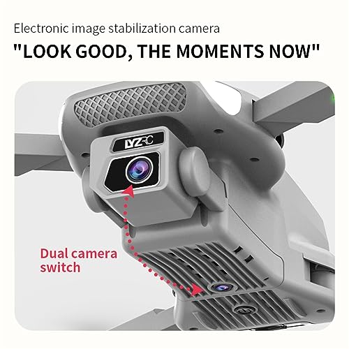LUXWALLET Libra Eagle - 30KM/h Drone - 191 gram - WiFi GPS 4K Drone - EIS Stabilisator - 1200 Meter 5G Afstand + 2X Accu