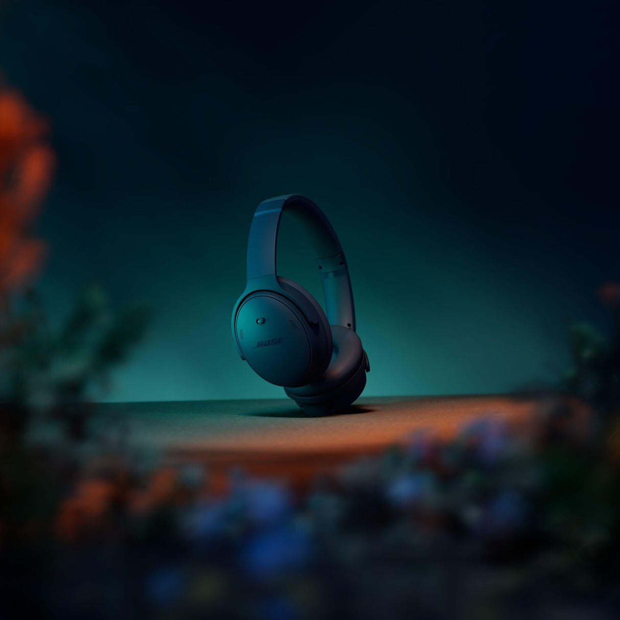 Bose QuietComfort Headphones, Auriculares inalámbricos con cancelación de Ruido, Auriculares de Diadema con Bluetooth, micrófono y Cable con hasta 24h de autonomía, Azul crepúsculo - Edición Limitada