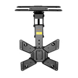 Mywall HL46ML - Soporte de Techo para televisores motorizados y Plegables (23-65 Pulgadas, Carga de hasta 30 kg, con función giratoria de 180°)