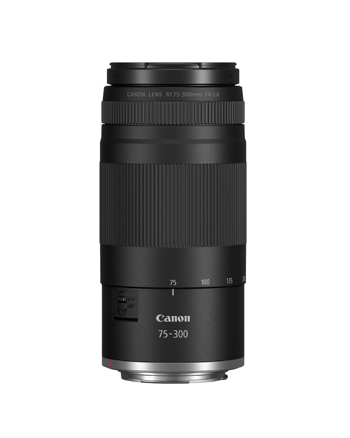 Canon Objetivo RF 75-300mm F4-5.6 | Teleobjetivo Zoom Ligero para Fotografía de Naturaleza y Deportes | Enfoque Automático y Revestimiento Super Spectra | Compatible con Cámaras Canon EOS R
