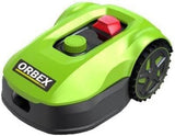 Orbex Cortacésped robótico S900G/Cortacésped de batería autopropulsado/Conexión Bluetooth y WiFi/con Sensor de Lluvia, Sensor de elevación y Sensor de inclinación/Área de césped 900 m²