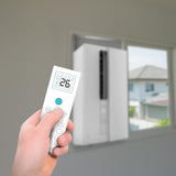 Cecotec Aire Acondicionado de Ventana con Mando Windowclima 9000 Inverter. 9000 BTU, Sistema Inverter, Control Táctil y Pantalla LED, 5 Modos, Temporizador hasta 24h, Cobertura 22m2
