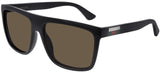 GUCCI GG0748S Gafas de Sol, Black-Black-Brown, 59 para Hombre
