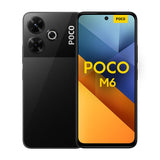 XIAOMI Poco M6 - Smartphone de 8+256GB, Pantalla AMOLED de 6.79” 90Hz FHD+, MediaTek Helio G91-Ultra, Cámara de 108 MP, 5030 mAh, Negro (Versión ES)