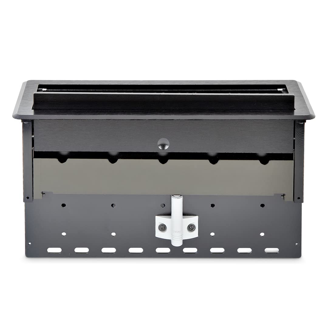 StarTech.com Caja de Conectividad de Dos Módulos para Mesa de Juntas - Alimentación / Carga / AV / Módulos de Conexiones de Portátil