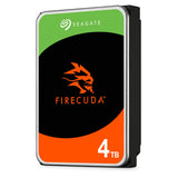 Seagate FireCuda HDD de 4 TB, Disco Duro Interno - 3,5 pulgadas, CRM, SATA a 6 GB/s, 7200 rpm, 256 MB de caché, 300 TB, 3 años Rescue Services (ST4000DXA05)