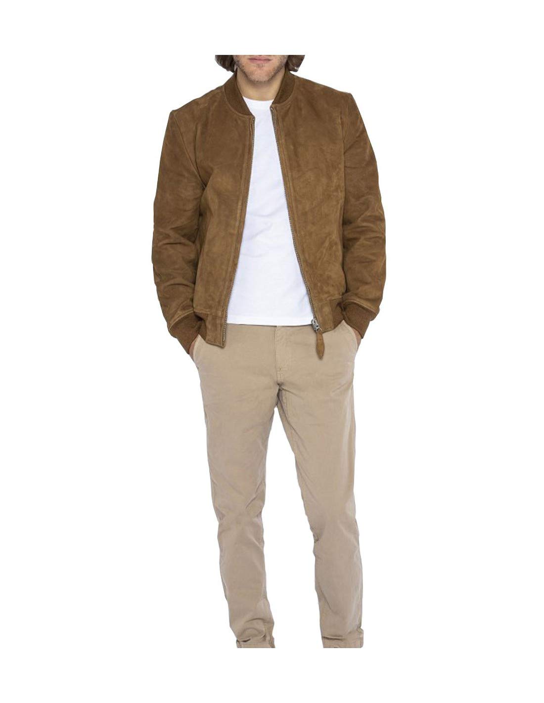 Schott NYC LC3017, Chaqueta para Hombre, Óxido, M