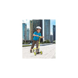 Smoby - Patinete de Madera S-Cruiser - Patinete de 4 Ruedas - Freno Trasero - Manillar Ajustable y Plegable - A Partir de 5 Años - Peso Máximo 50 Kgs